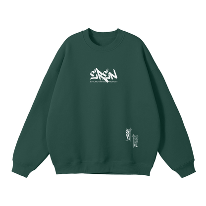 Shattered Chains Streetwear Green Sweatshirt - AY - Line Anime