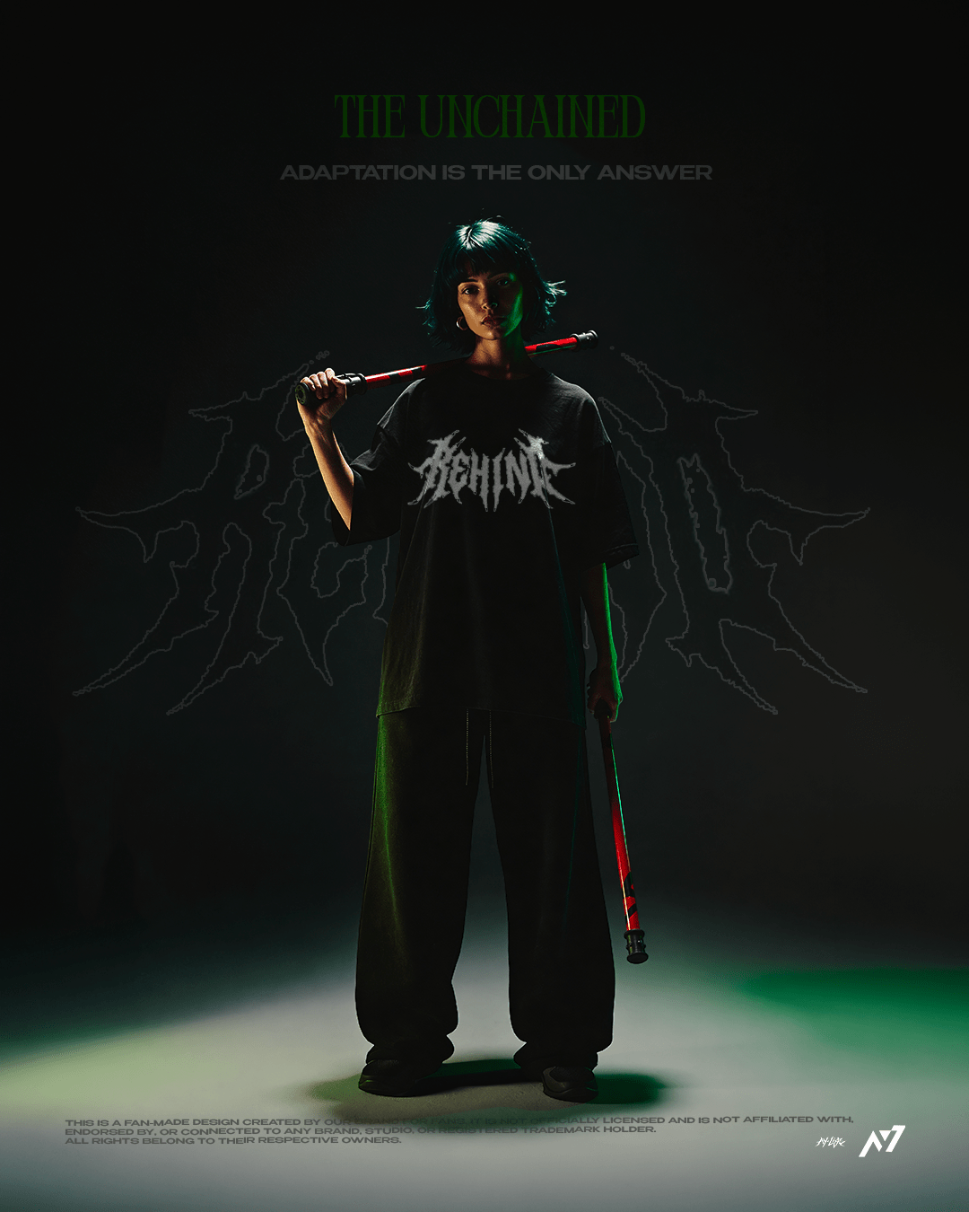 The Unchained Streetwear Shirt - AY - Line Anime