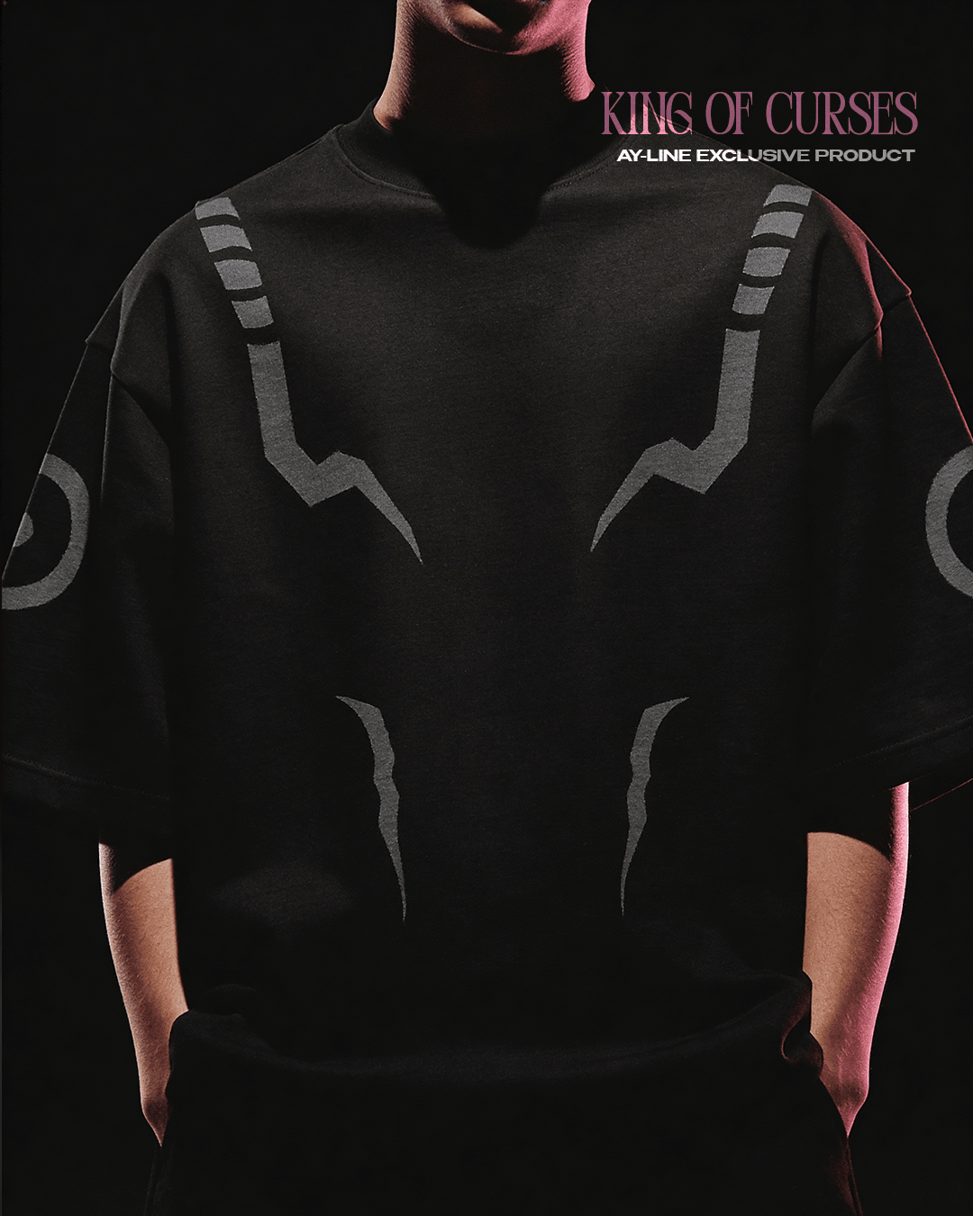 King Of Curses Streetwear Shirt - AY - Line Anime