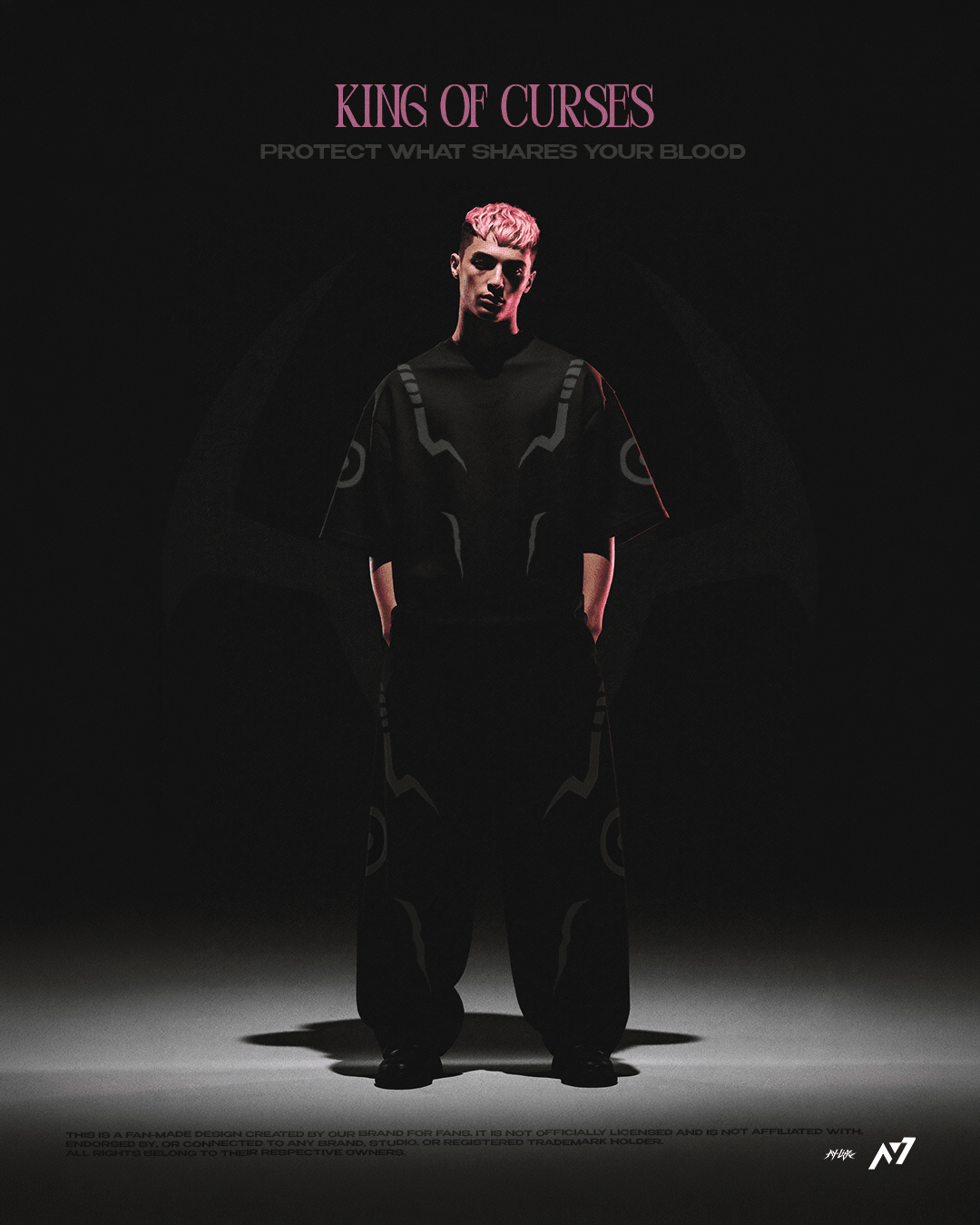 King Of Curses Streetwear Shirt - AY - Line Anime