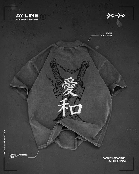 Duality Streetwear Shirt Grey - AY - Line Anime