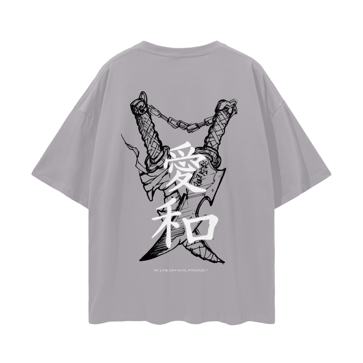 Duality Streetwear Shirt Grey - AY - Line Anime
