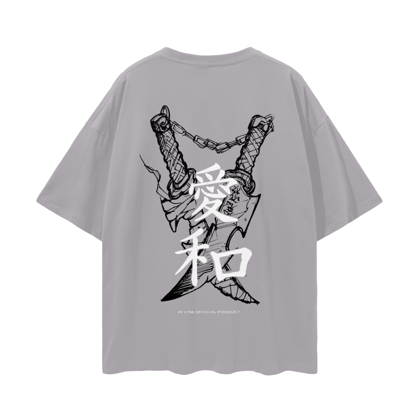 Duality Streetwear Shirt Grey - AY - Line Anime