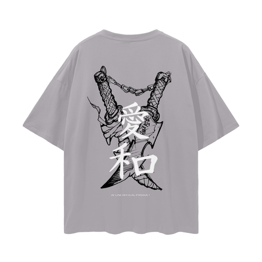 Duality Streetwear Shirt Grey - AY - Line Anime