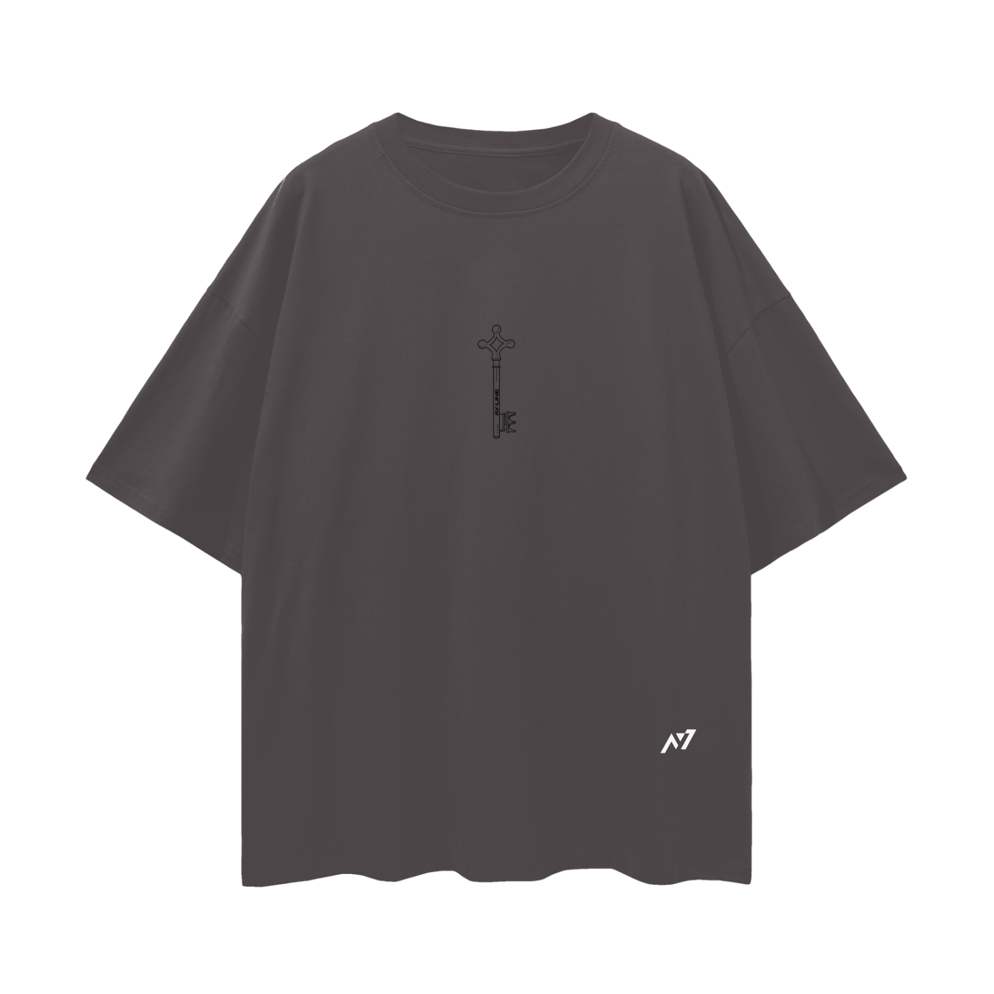 The Unforgiven Path Grey Streetwear Shirt - AY - Line Anime