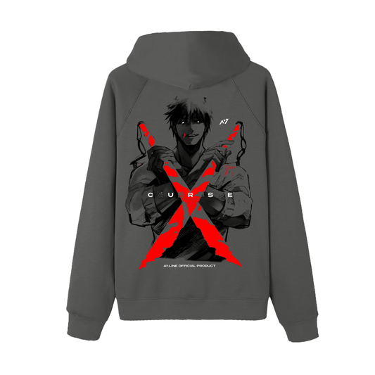BEHIND. Premium Hoodie - AY - Line Anime