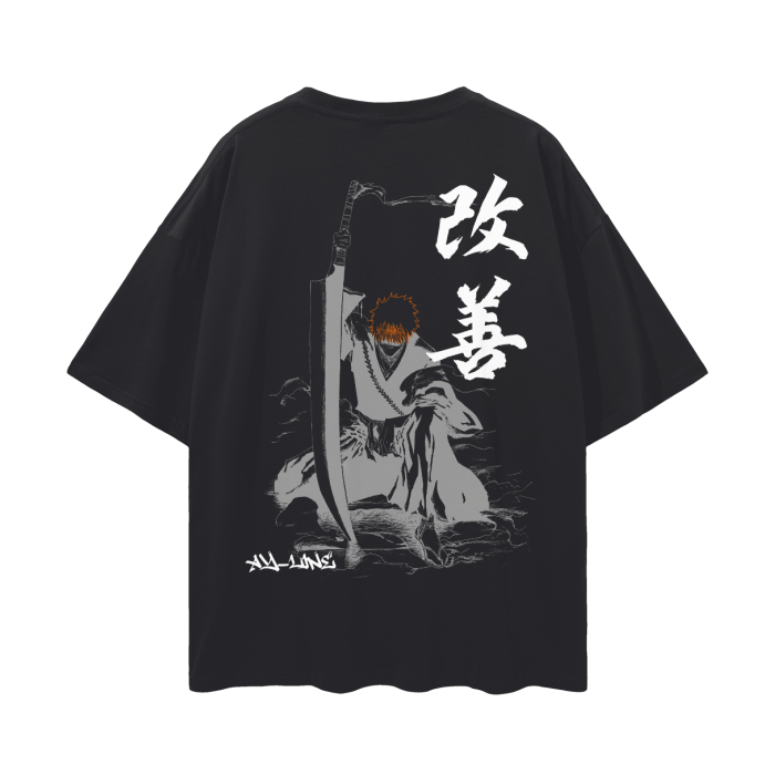 Blade of Justice Graffiti Streetwear Shirt - AY - Line Anime