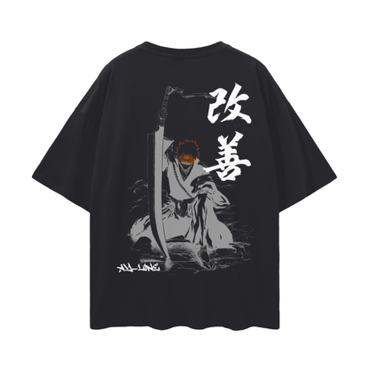 Blade of Justice Graffiti Streetwear Shirt - AY - Line Anime