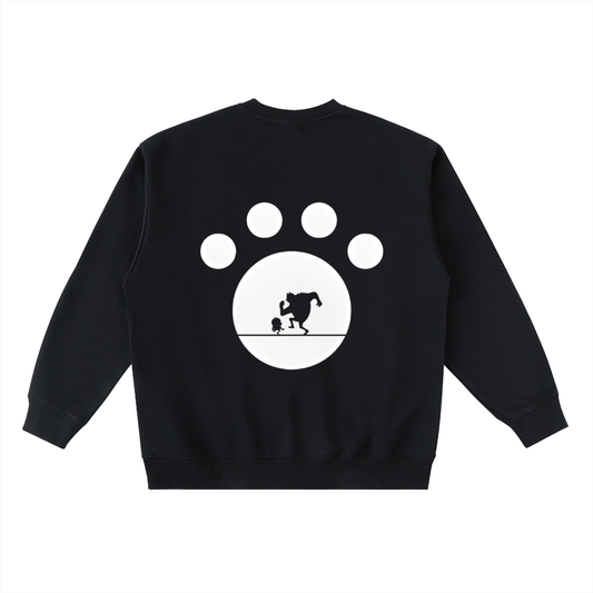 Paw Striped Sweatshirt - AY - Line Anime