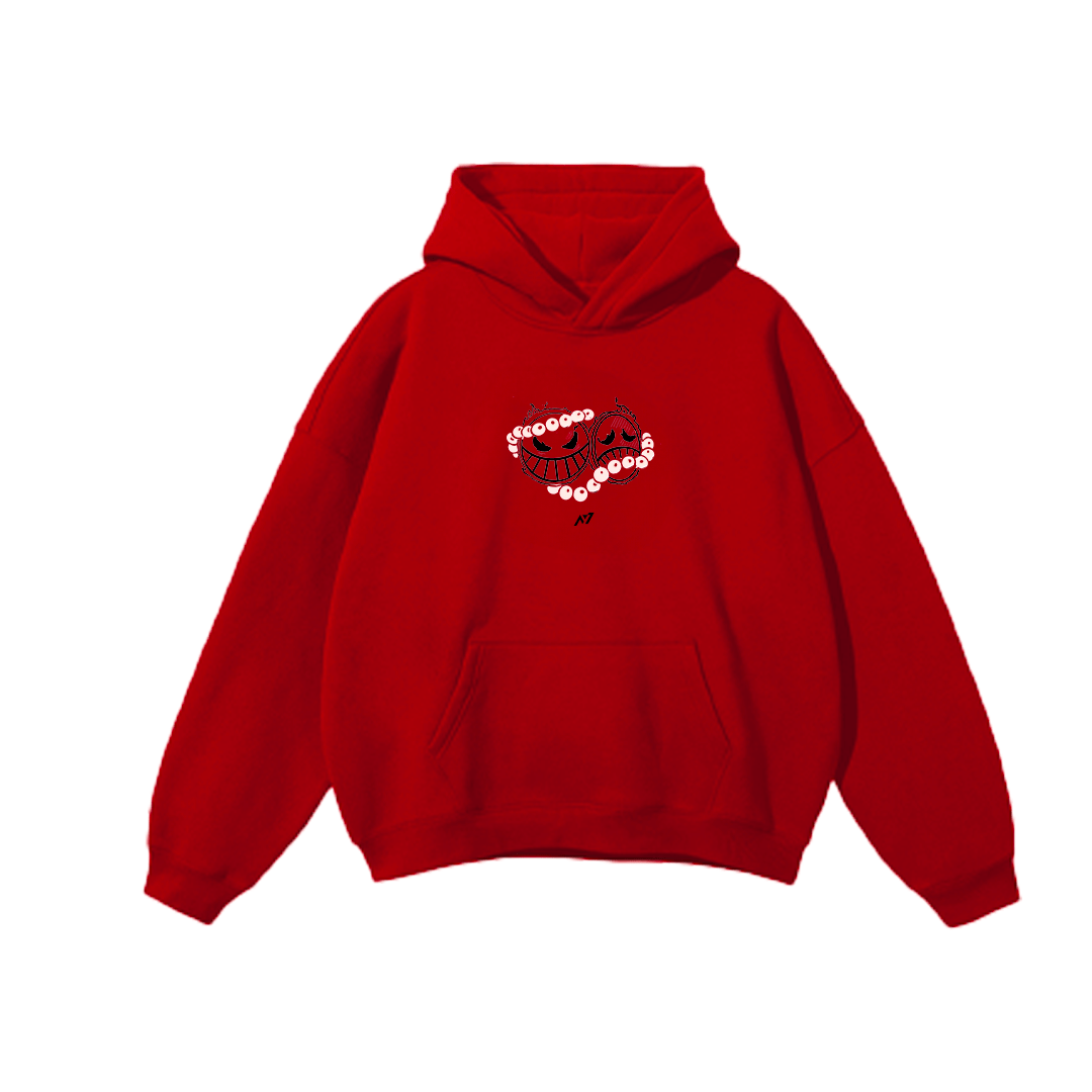 Flame Rogue Streetwear Hoodie Red - AY - Line Anime