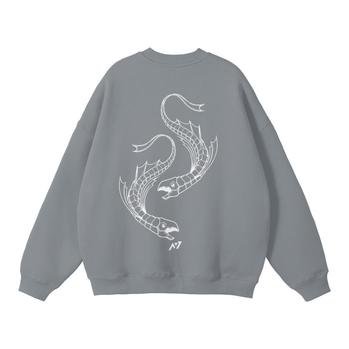 Dark Charisma Fish Streetwear Sweatshirt - AY - Line Anime
