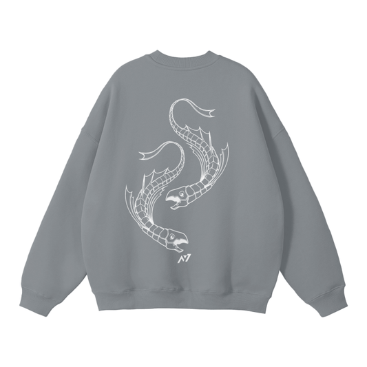 Dark Charisma Fish Streetwear Sweatshirt - AY - Line Anime