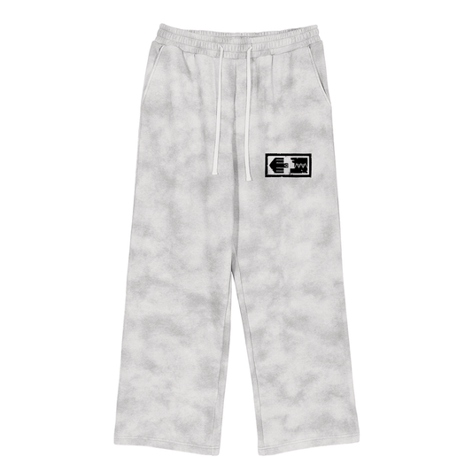 Dirty Washed Fleece Sweatpants - AY - Line Anime