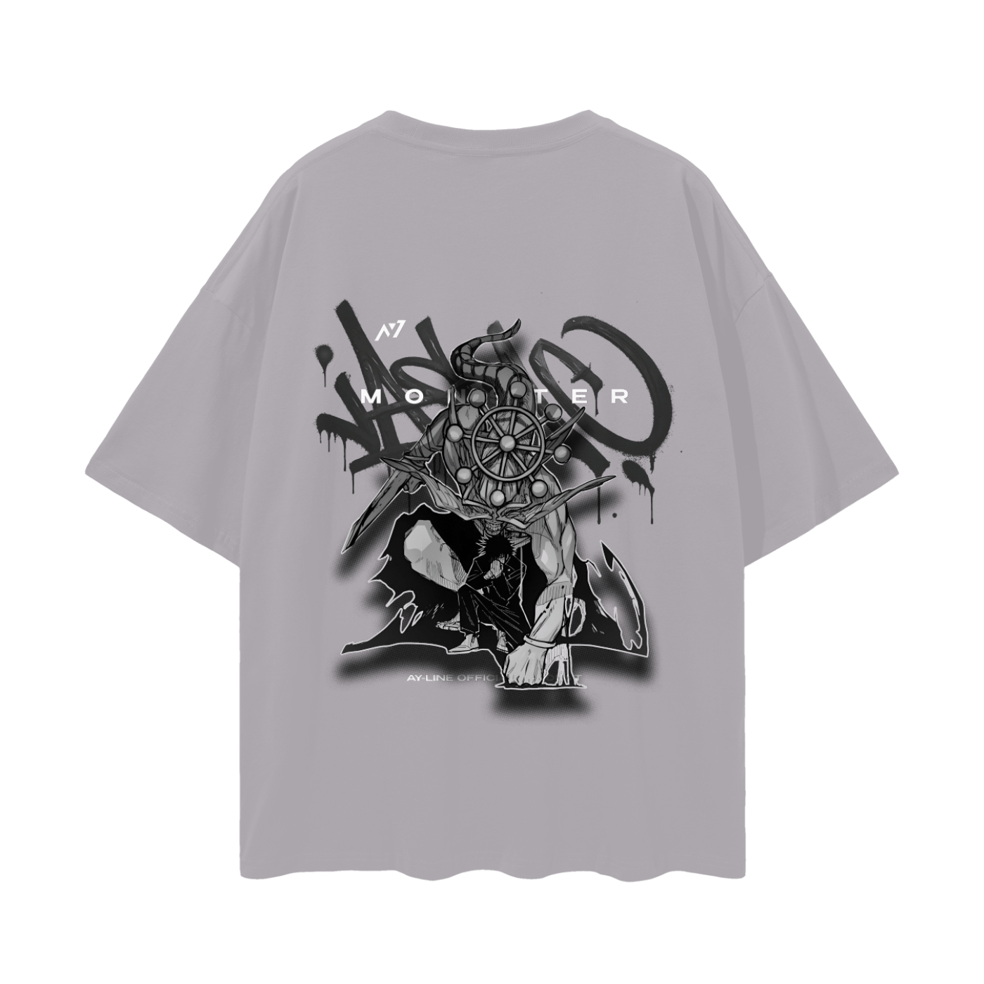 MONSTER. Streetwear Shirt - AY - Line Anime