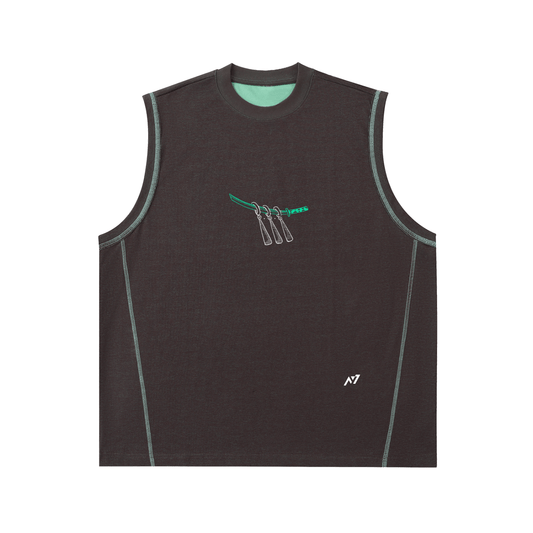 Pirate Hunter Streetwear Tank Top - AY - Line Anime