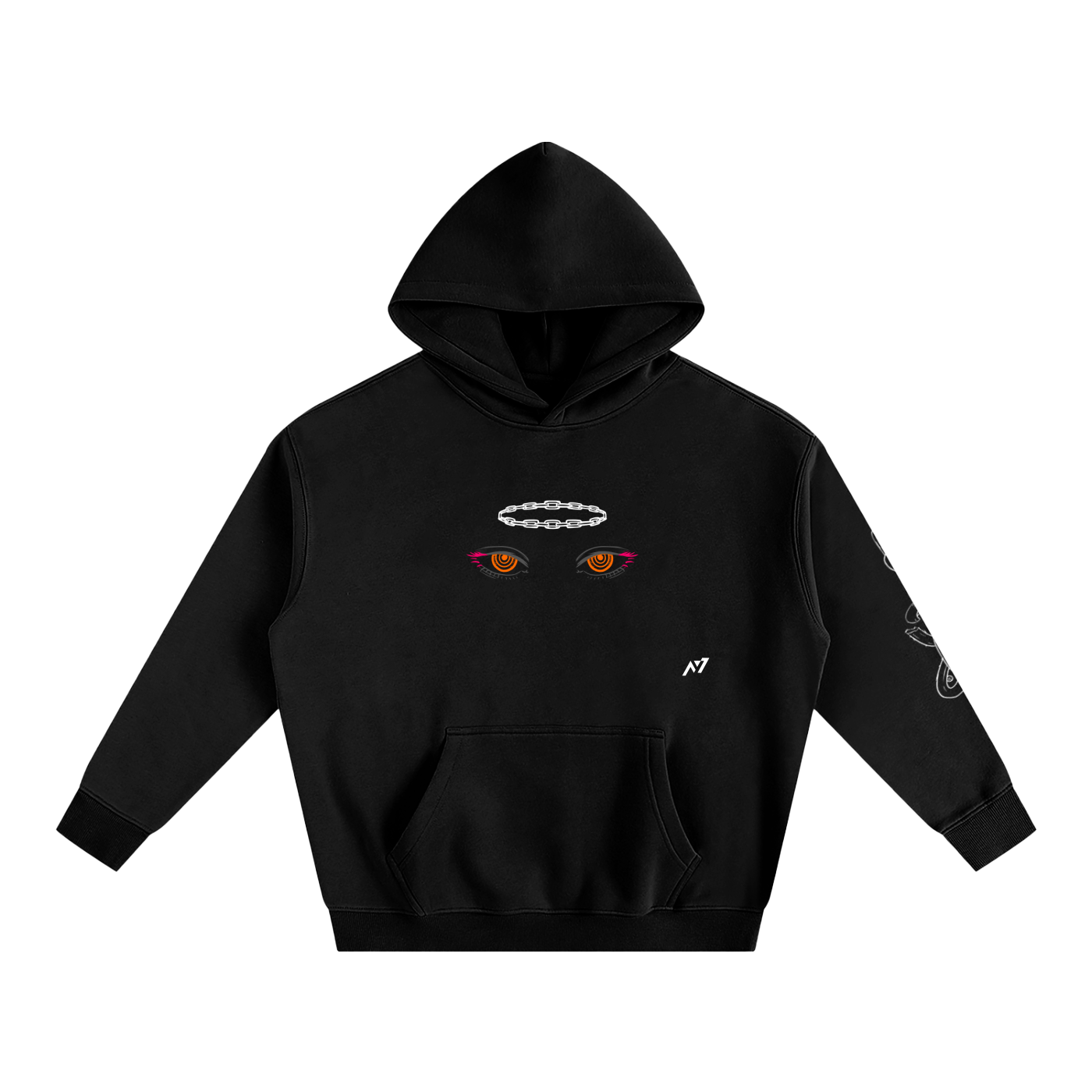 Commandment Streetwear Hoodie - AY - Line Anime