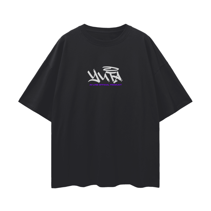 Cursed Companion Graffiti Streetwear Shirt Black - AY - Line Anime