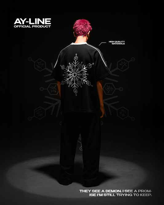 Upper 3 Streetwear Crewneck Shirt - AY - Line Anime
