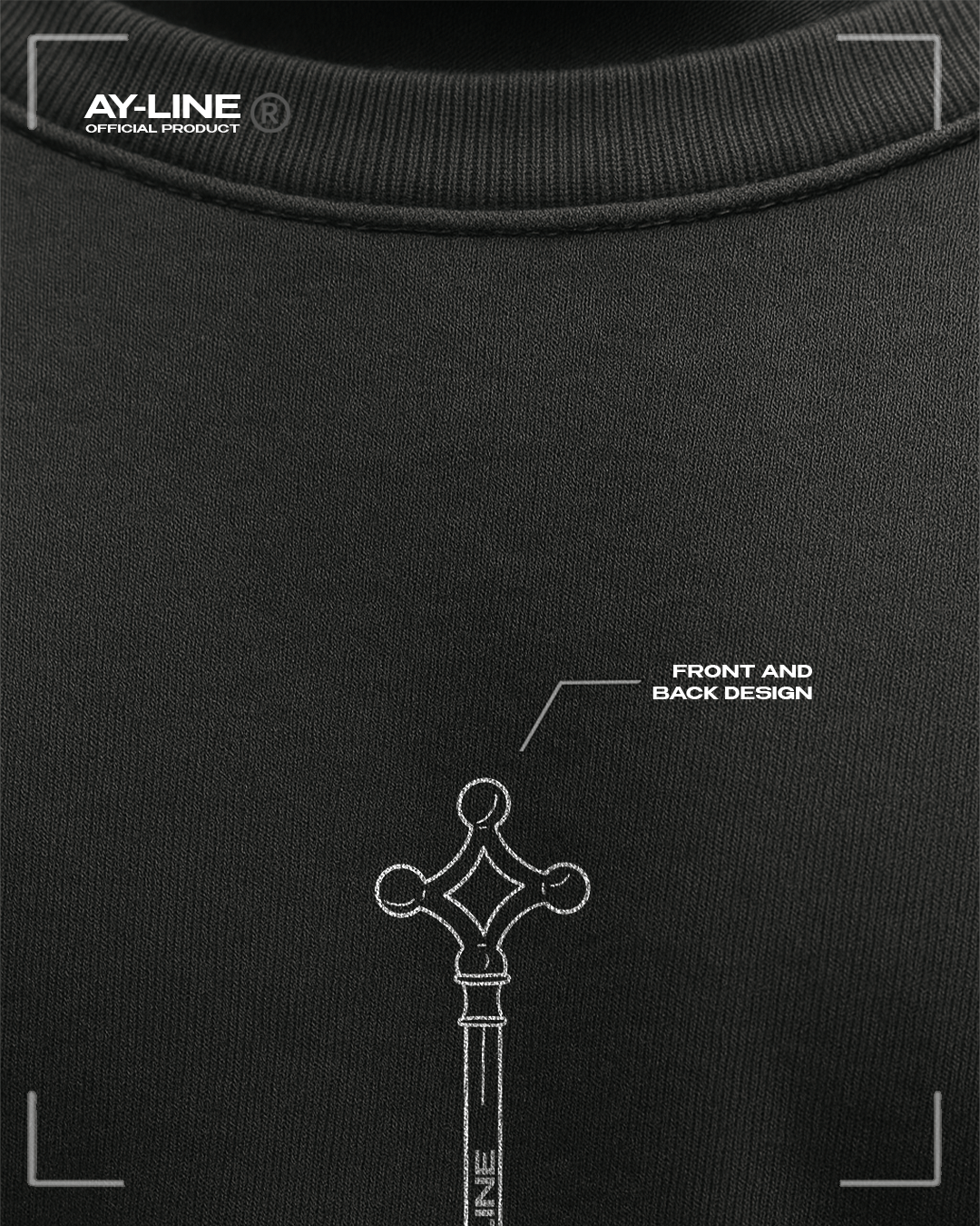 The Unforgiven Path Grey Streetwear Shirt - AY - Line Anime