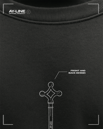 The Unforgiven Path Grey Streetwear Shirt - AY - Line Anime