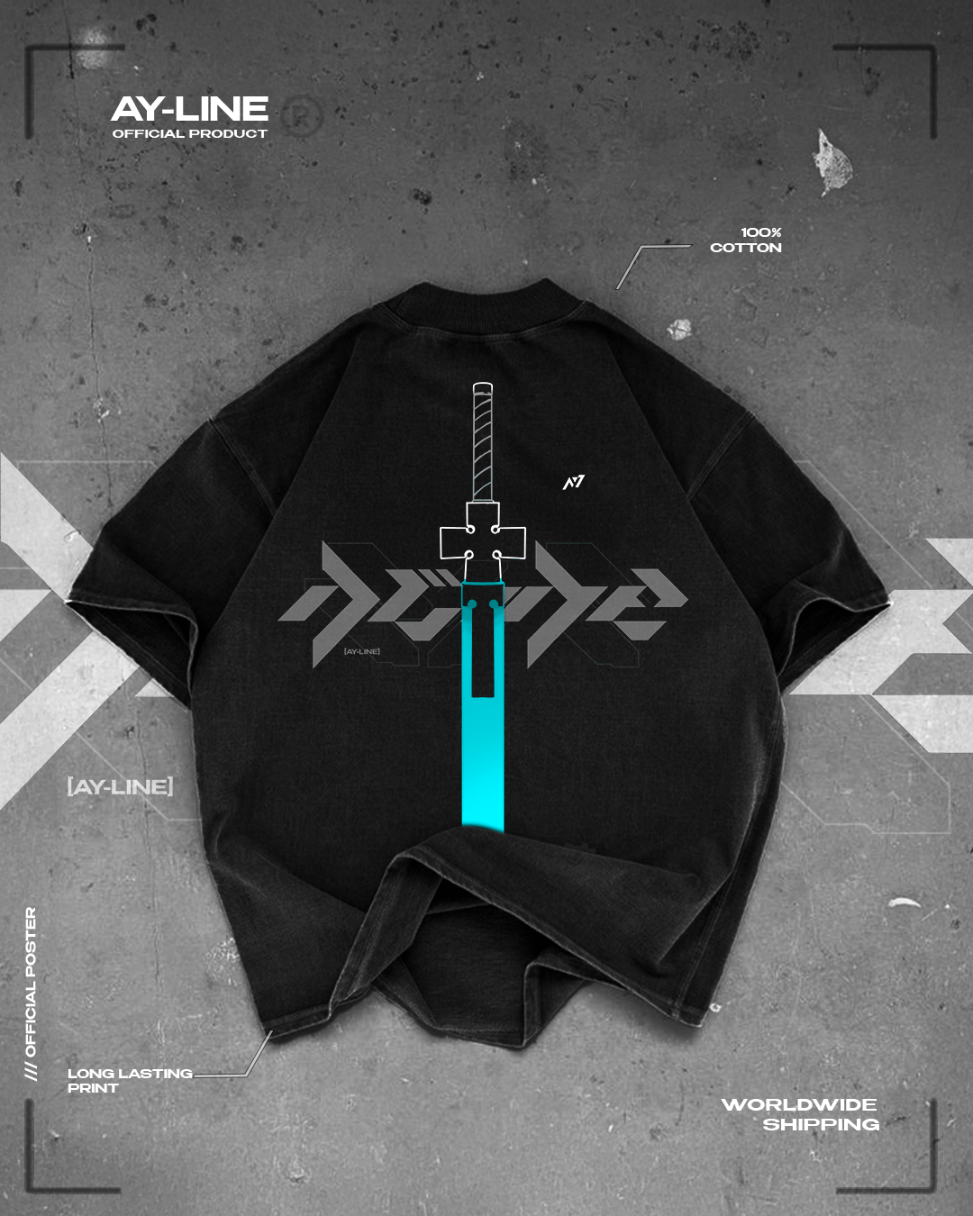 Ignition Blade Streetwear Shirt - AY - Line Anime