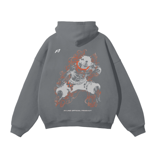 Flame Rogue Streetwear Hoodie - AY - Line Anime