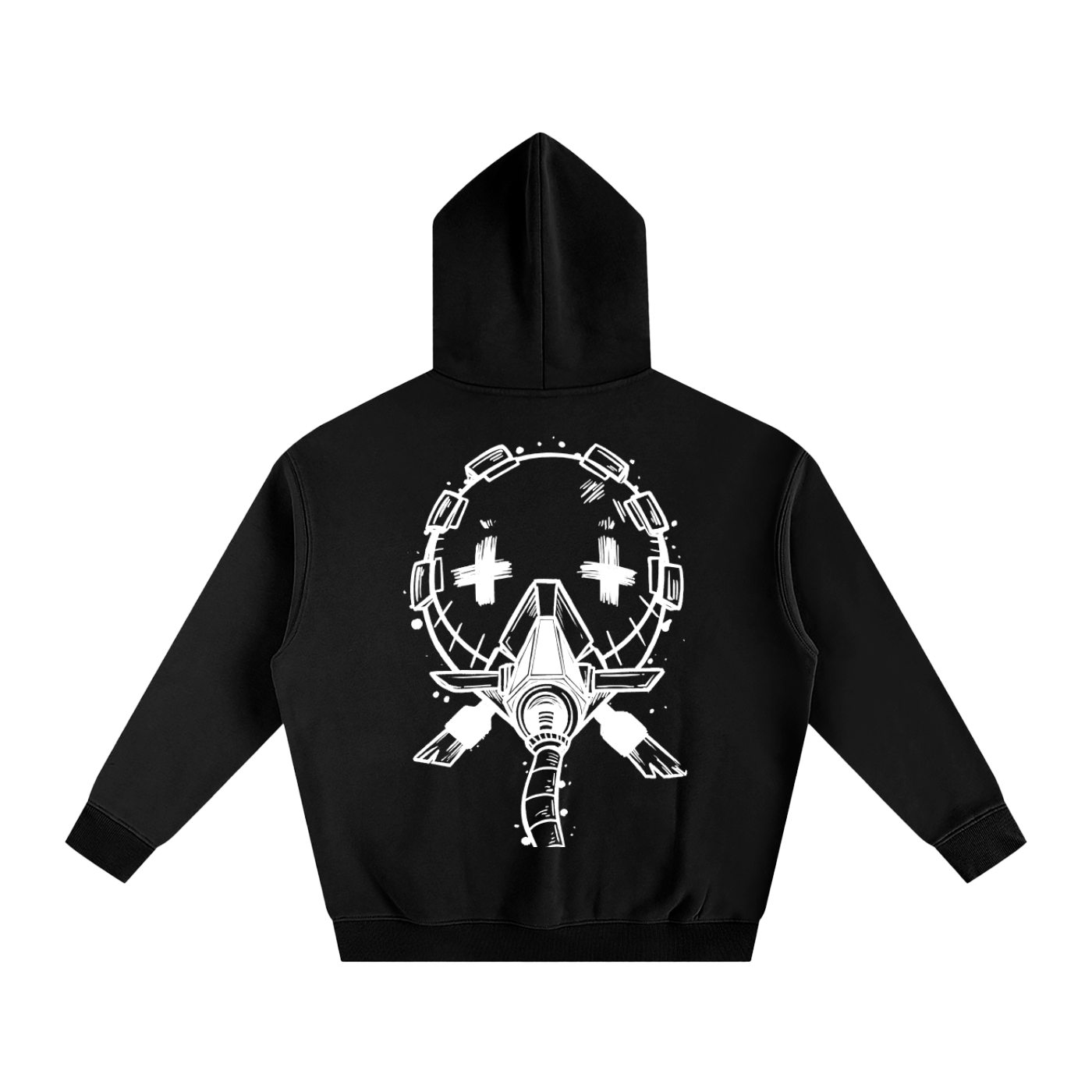 Masked Outcast Streetwear Hoodie - AY - Line Anime