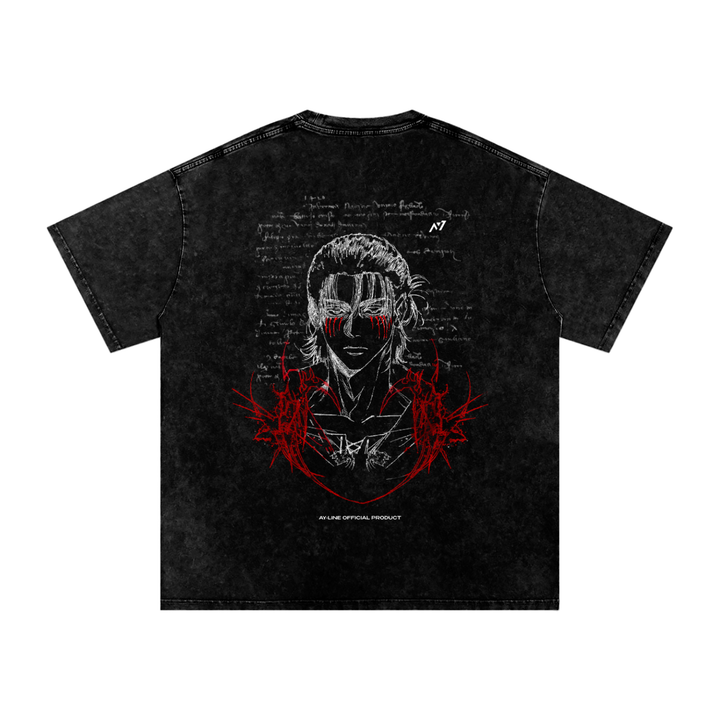 The Unforgiven Path Streetwear Shirt Washed Black