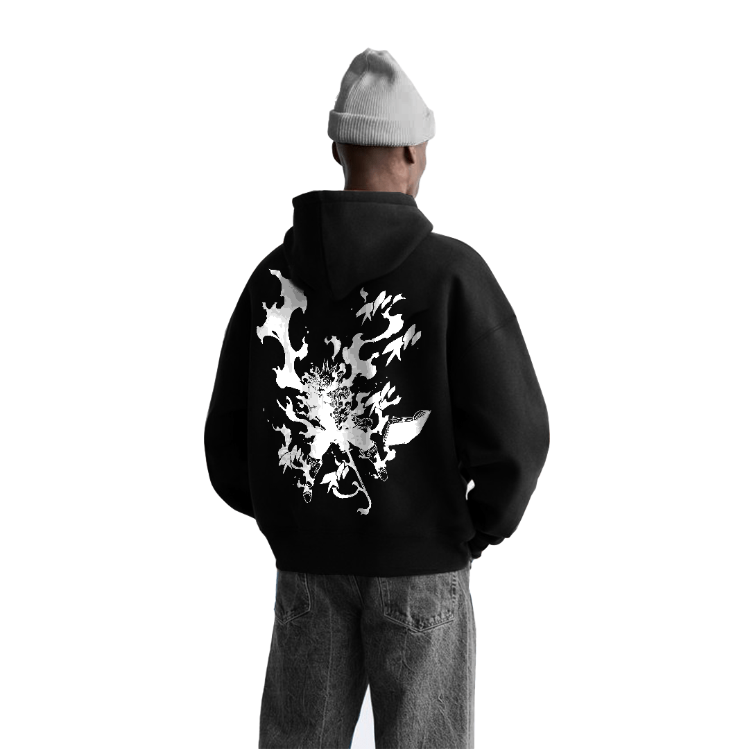 Grimoire Rise Graffiti Streetwear Hoodie - AY - Line Anime