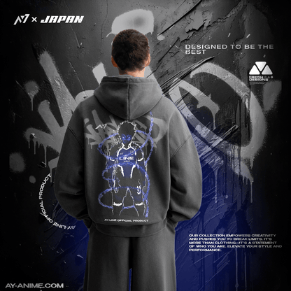 The Egoist Streetwear Hoodie - AY - Line Anime