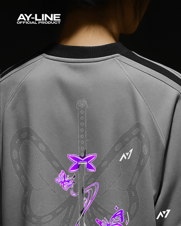 Butterfly Fang Streetwear Crewneck Shirt - AY - Line Anime