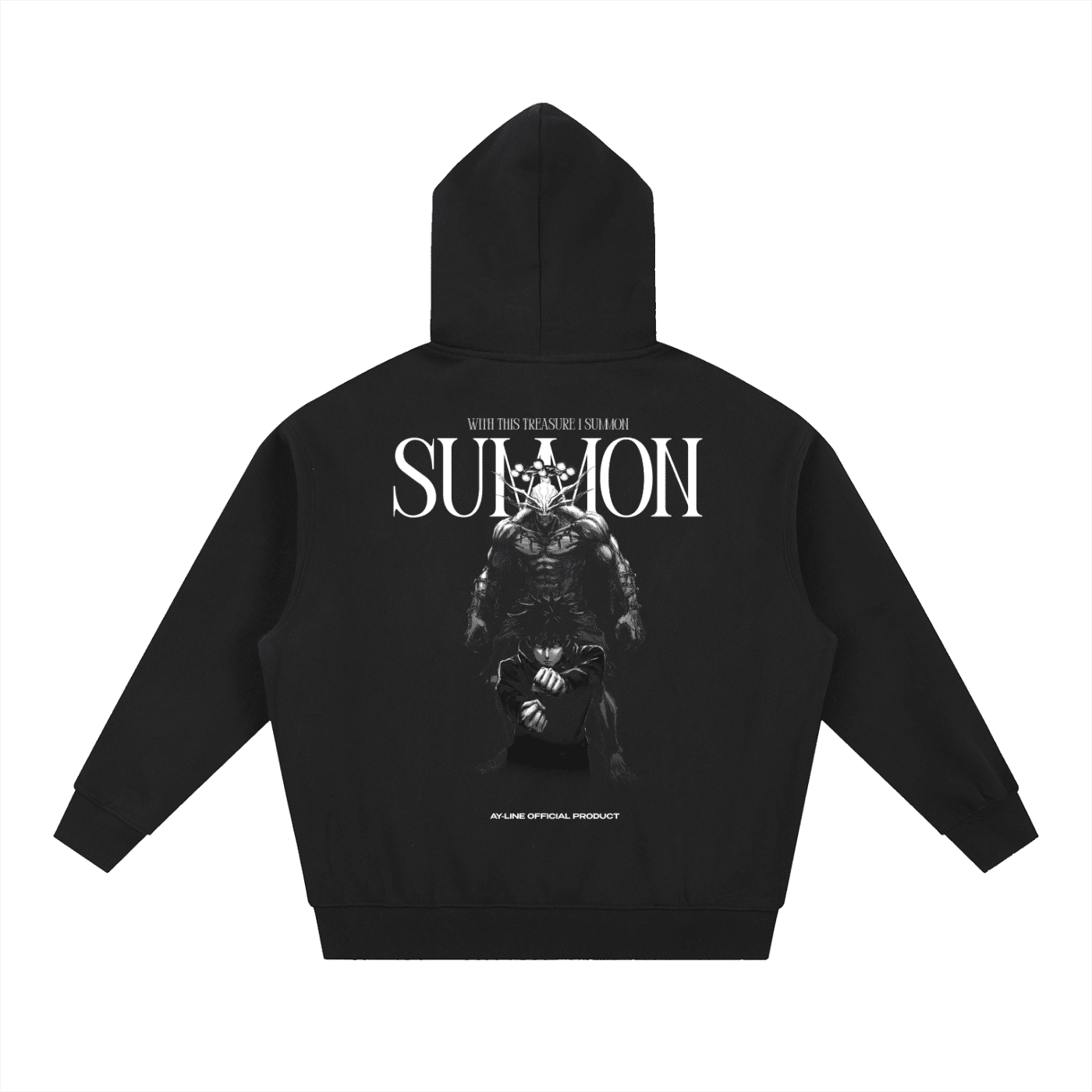 SUMMON Streetwear Hoodie - AY - Line Anime
