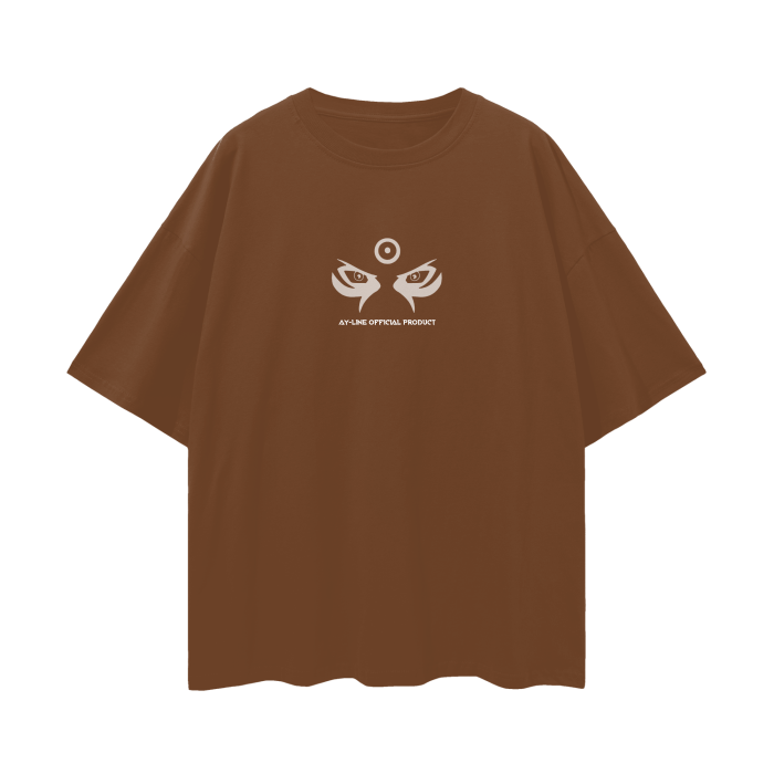 Nature’s Heart Streetwear Shirt Brown - AY - Line Anime