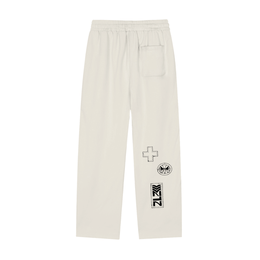 Stray Collector White Sweatpants - AY - Line Anime