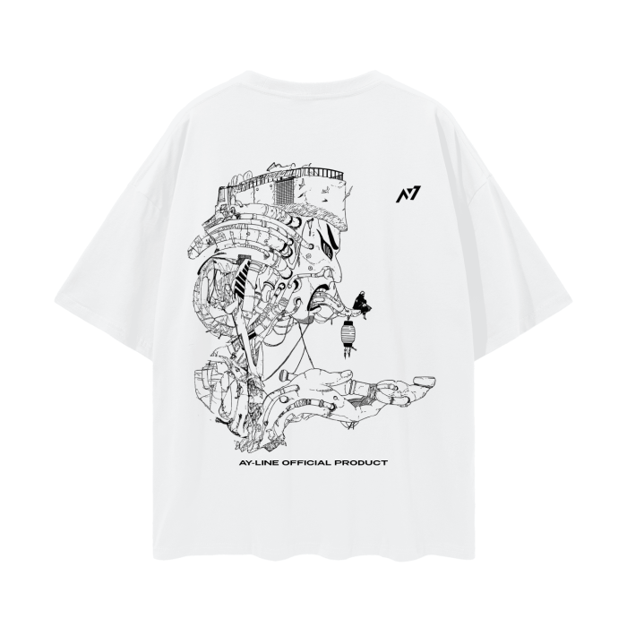 Cycle of Despair Streetwear Shirt White