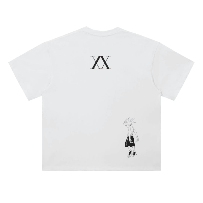 Silent Assassin Streetwear Shirt White Heavy Weight - AY - Line Anime