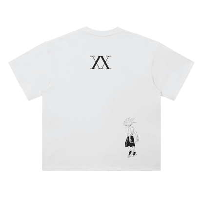 Silent Assassin Streetwear Shirt White Heavy Weight - AY - Line Anime