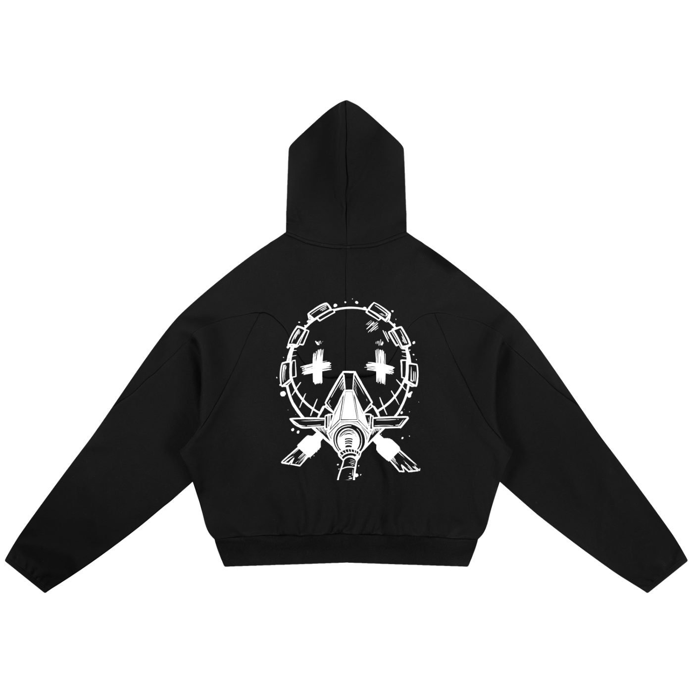 Masked Outcast Black Premium Hoodie - AY - Line Anime