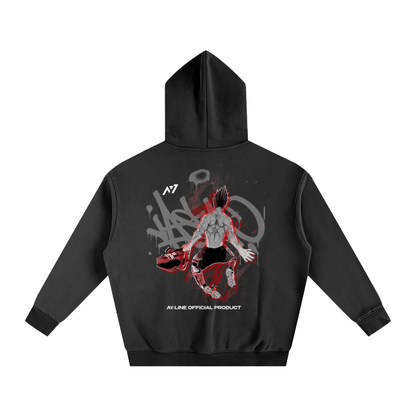 Talent Eater Streetwear Hoodie Black - AY - Line Anime