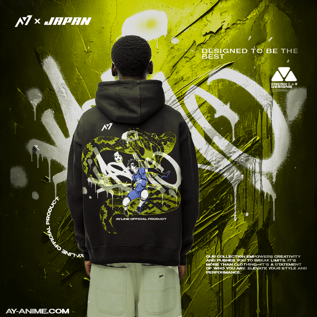 The God Snake Streetwear Hoodie - AY - Line Anime
