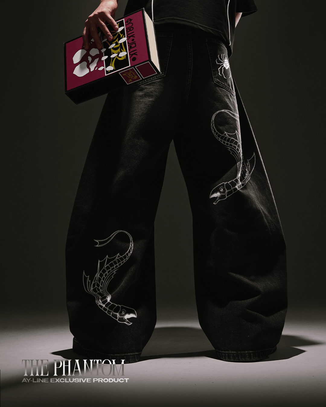 The Phantom Barrel Leg Jeans - AY-Line Anime