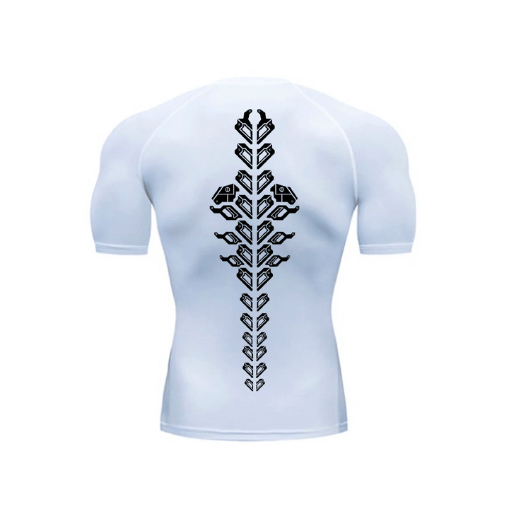 Neon Dash Compression Shirt
