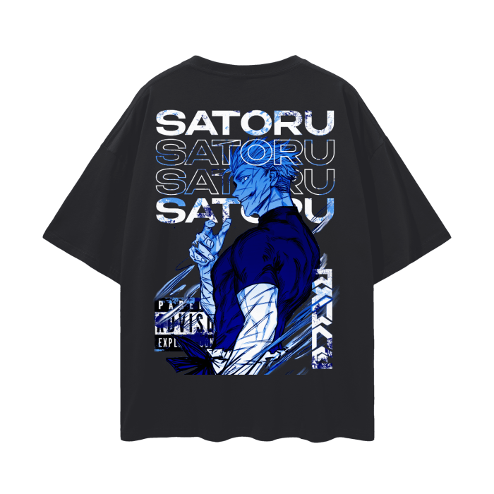 The Honored One classic Streetwear Shirt Black - AY - Line Anime
