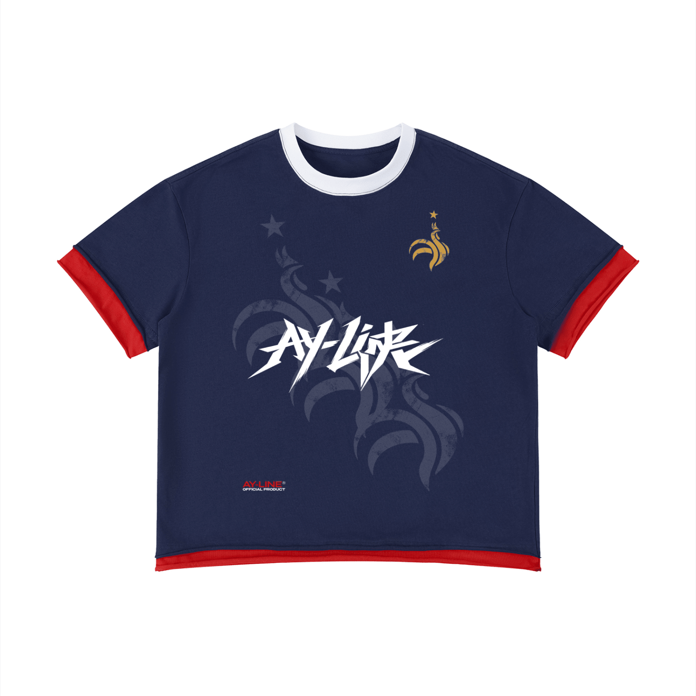 Black Leg France Shirt - AY-Line Anime