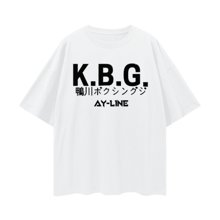 Rising Knockout Streetwear Shirt White - AY - Line Anime