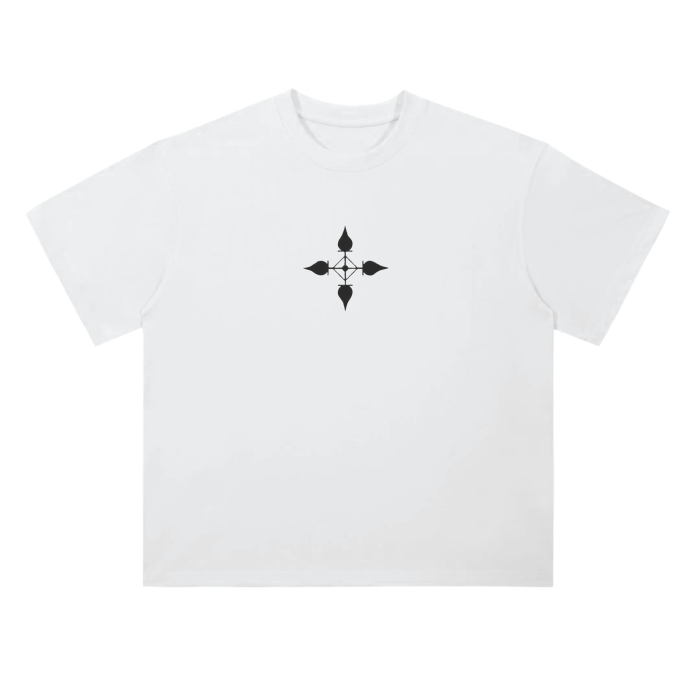 Dark Charisma Spider Streetwear Shirt White Heavy Weight - AY - Line Anime