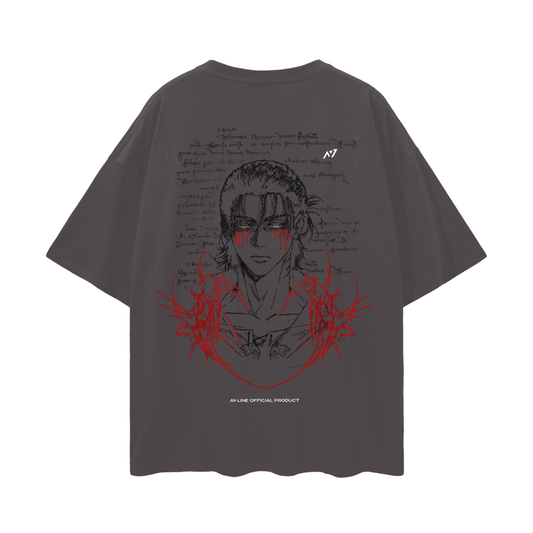 The Unforgiven Path Grey Streetwear Shirt - AY - Line Anime