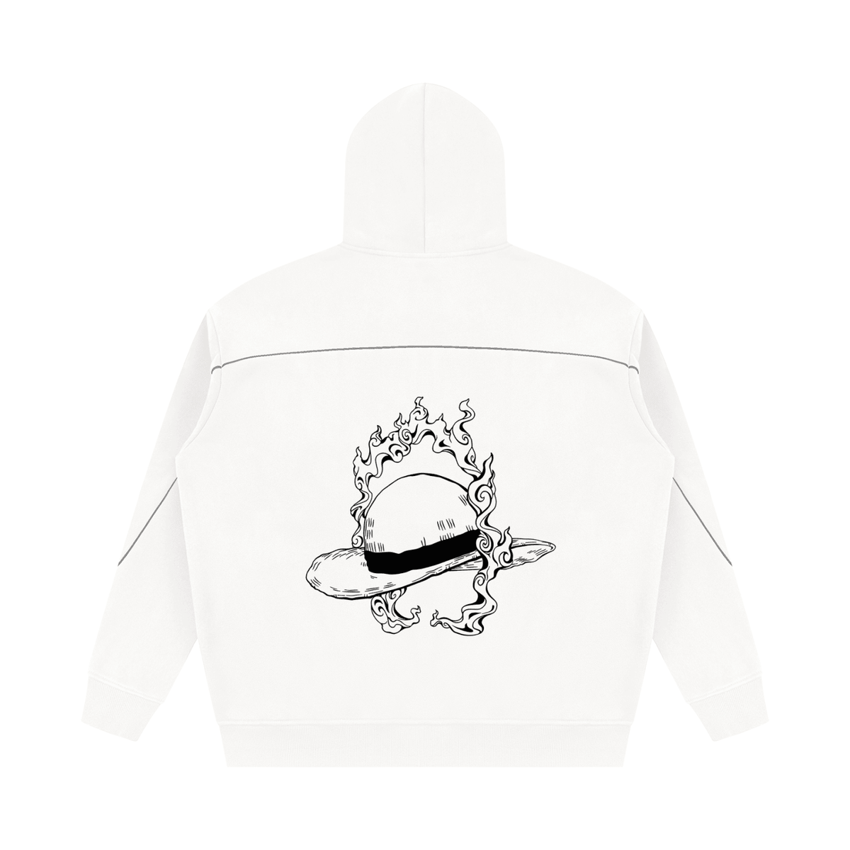 Straw Hat Streetwear Hoodie - AY-Line Anime