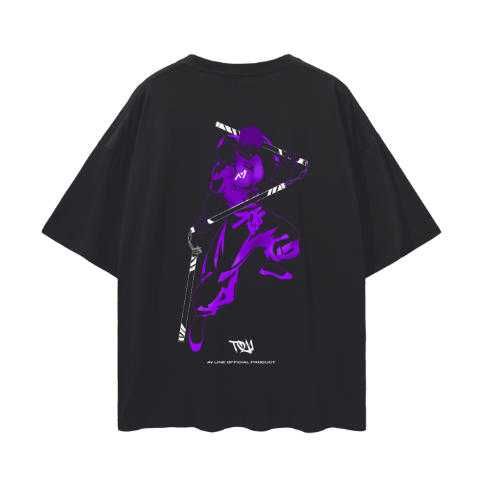 Sorcerer Killer Neon Streetwear Shirt Black - AY - Line Anime