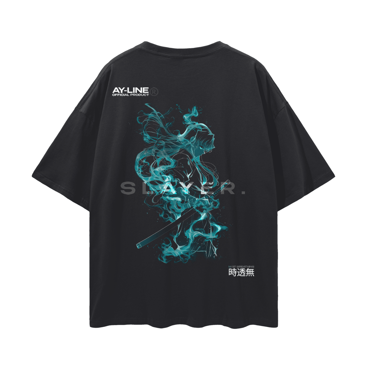 Mist Breathing Streetwear Shirt - AY - Line Anime